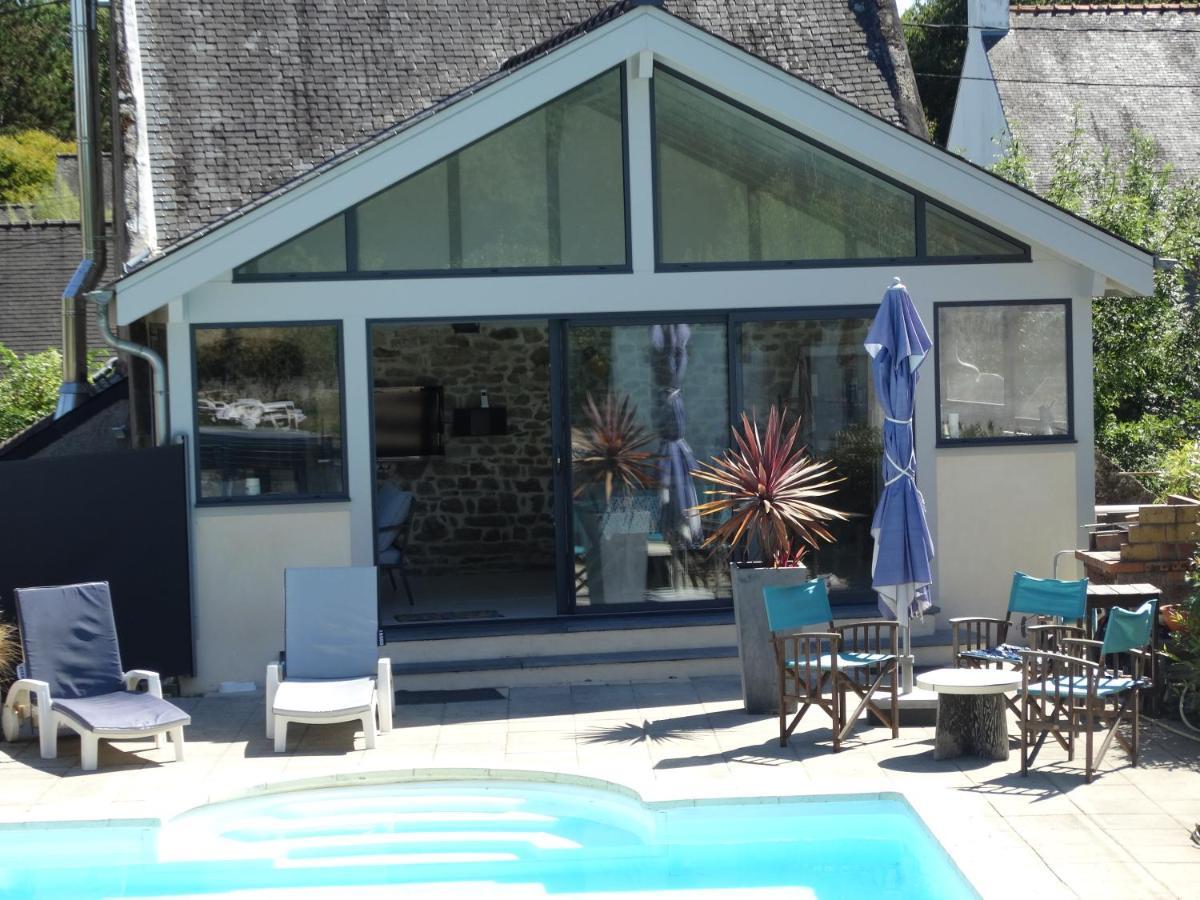 Maison Piscine Classee 4 Etoiles Guidel Eksteriør billede